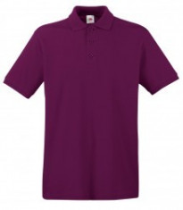 Tricou polo FRUIT OF THE LOOM Purple foto