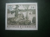 HOPCT TIMBRE MNH 738 NATURA-PARCUL NATIONAL BLOCKHEIDE 1984 -1 VAL AUSTRIA, Nestampilat