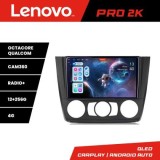 Navigatie BMW Seria 1 E87 2007-2011 clima manuala Lenovo Kit-bmw117-manual 8 core QLED 2K 12+256 360 Android Waze USB Navigatie Internet Youtub CarSto