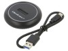 Staţie de andocare USB 3.1 neagră