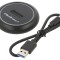 Staţie de andocare USB 3.1 neagră