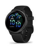 Cumpara ieftin Smartwatch Garmin vivoactive 6, GPS, 42mm, curea silicon, Slate/Black