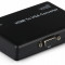 Convertor HDMI - VGA+Stereo FullHD Well