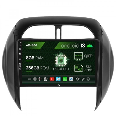 Navigatie Toyota RAV4 (2003-2005), Android 13, Z-Octacore 8GB RAM + 256GB ROM, 9 Inch - AD-BGZ9008+AD-BGRKIT109V4 foto