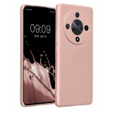 Husa Kwmobile pentru Honor Magic6 Lite/X9b, Roz, Silicon, KWM000020LH002C, Carcasa