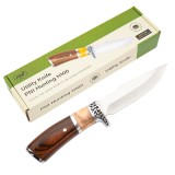 Cumpara ieftin Aproape nou: Cutit vanatoare PNI Hunting H100, lungime 215 mm, husa inclusa