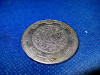 5167-Medalie veche GSO BIHOR, metal alb, diametrul 3cm.