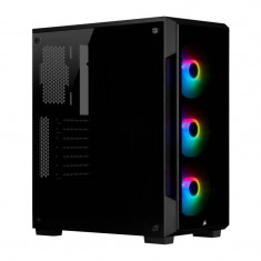 Carcasa Corsair iCUE 220T RGB TG Black foto