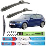 Cumpara ieftin Ștergătoare TeamCar&reg; BMW Seria 1 E87 (2004&ndash;2011) &ndash; Set Complet Față + Spate