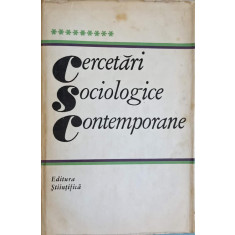 CERCETARI SOCIOLOGICE CONTEMPORANE-MIRON CONSTANTINESCU