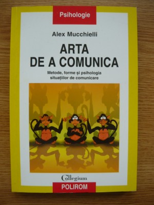 ALEX MUCCHIELLI - ARTA DE A COMUNICA - 2005 foto