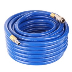 Furtun pneumatic din PVC 10mm x 15m cuplaje rapide foto