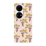 Husa compatibila cu Huawei P50 model DeeDee Pattern, Silicon, TPU, Viceversa, Transparent, Carcasa