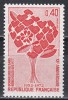 Franta 1972 -Cea de-a 20-a aniversare a Asociației Donatorilor de S&acirc;nge PTT, MNH, Nestampilat