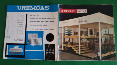 Revista Arhitectura RA 6 1967 MOSCOVA POZNAN ORĂSCU IZMIR T&amp;Acirc;RGURI INTERNAȚIONALE foto