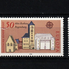 Timbre Germania, 1978 | Clădiri monument - Europa / CEPT | MNH | aph