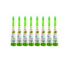 Set 6 Suflatori, Cyrax, Colectia Dino Park, 20 x 5 cm, din Carton, Multicolor