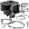 Set Motor Scuter Aprilia SR 80cc, Replica 2T, Racire Aer, Piston 47mm, Bolt 10mm. Compatibil MBK Booster, Yamaha Zuma, Italjet