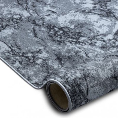 Mocheta Antialunecare MARBLE Marmură piatră gri, 100 cm foto