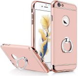 Pachet husa Apple iPhone 6 Plus/6S Plus,MyStyle Elegance Luxury 3in1 Ring Rose-Gold, folie de sticla gratis