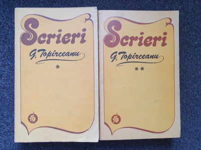SCRIERI - G. Topirceanu (2 volume) foto