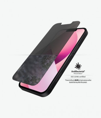 PanzerGlass - Geam Securizat Standard Fit Privacy AB pentru iPhone 13 mini, transparent foto