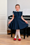 Uniforme scolare: sarafan Rosella navy