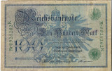 Bancnota 100 mark 1908 - Germania