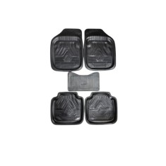 Covoare cauciuc auto universale pentru interior tip tavita 5 piese
