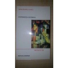Experienta externa- Stefan Borbely