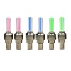 Set 6 lumini decorative valva LED pentru biciclete,auto, roz, albastru, verde