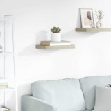 vidaXL Raft de perete suspendat, stejar, 40x23x3,8 cm, MDF 323868