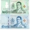 Thailanda bancnote 20 &amp; 50 Baht ultima emisiune, UNC