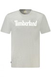 Cumpara ieftin Timberland Tricou TFO SS Linear Tea barbati, cu imprimeu, Regular fit, Gri deschis, S