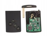 Telecomanda Card Cartela Keyless Renault Koleos 4 butoane