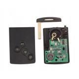 Telecomanda Card Cartela Keyless Renault Koleos 4 butoane