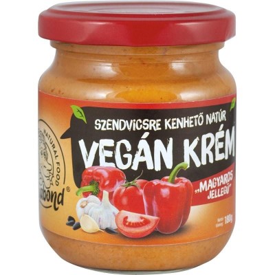 Crema Vegana cu Specific Unguresc Fara Gluten 180 grame Vegabond foto