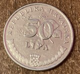 C50 - Moneda foarte veche - Croatia - 50 lipa - 2000