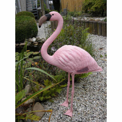 Ubbink Ornament de iaz de gradina flamingo, plastic GartenMobel Dekor foto