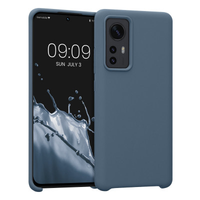 Husa Kwmobile pentru Xiaomi 12/12X, Silicon, Albastru, 56210.202 foto