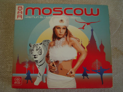 MOSCOW - Kremlin Blues / Cossack Beats - 2 C D Originale ca NOI foto