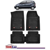 Covorase Auto TeamCar&reg; Tip Tavita Compatibile Mercedes-Benz A-Class W168 (1997&ndash;2004) Negru Material Rezistent, Cauciuc