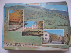 Carte postala anii 80 - Valea Jiului (colaj) foto