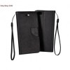 Husa Flip Fancy Neagra LG F70 D315, Protectie Premium, Accesoriu GSM
