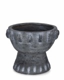 Cumpara ieftin Set 2 ghivece flori magnesiu gri Bucchero &Oslash;39x32h