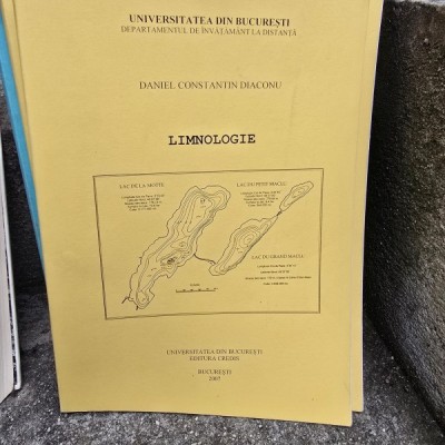 Limnologie - Daniel Constantin Diaconu foto