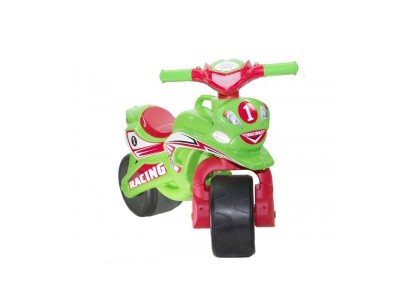 Motocicleta de impins MyKids Racing 0139/5 Verde/Rosu GreatGoods Plaything foto