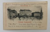 Carte poștală Timișoara circulată 1899