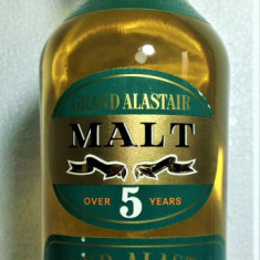 whisky grand alastair malt , OVER 5 YEARS, CL. 75 gr 43 ANII 1960/70