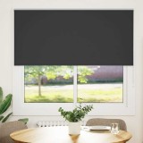 VidaXL Jaluzea cu role opace negru 155x175 cm lățime material 151,6 cm